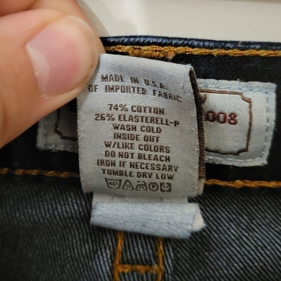 PRVCY Women's Dark Straight Denim Jeans - Size (27) - Excellent Condition - Picture 9 of 12